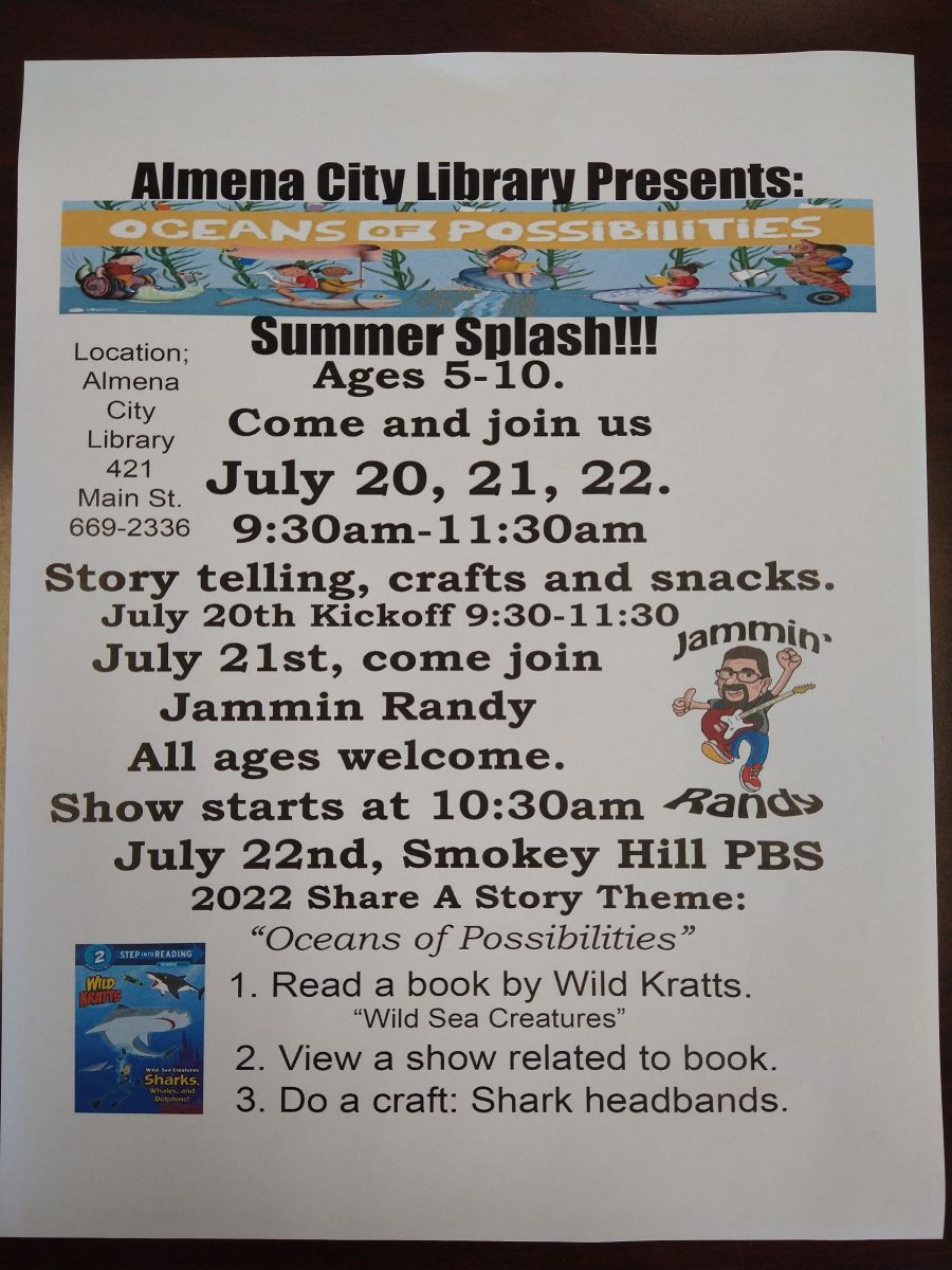 Summer Reading Event July 2022